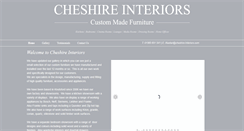 Desktop Screenshot of cheshire-interiors.com